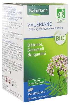 Naturland Valériane Bio 150 Végécaps