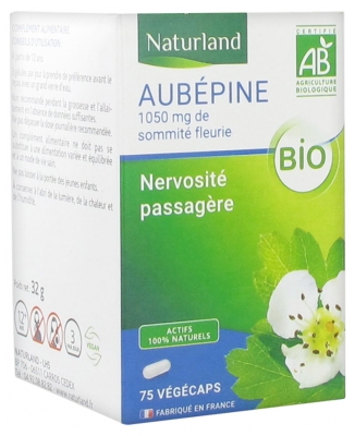 Naturland Aubépine Bio 75 Végécaps