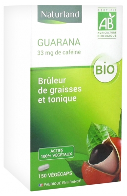 Naturland Guarana Bio 150 Végécaps