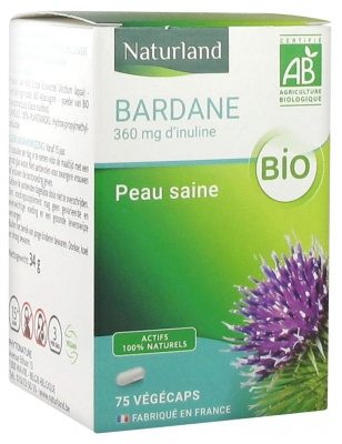 Naturland Bardane Bio 75 Végécaps