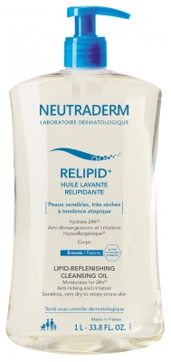 Neutraderm Relipid+ Huile Lavante Relipidante 1 Litre