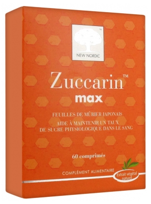 New Nordic Zuccarin Max 60 Comprimés