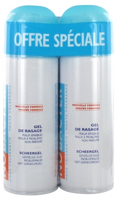 Nobacter Gel de Rasage Lot de 2 x 150 ml
