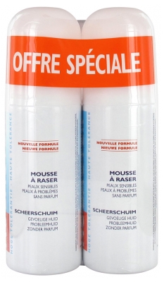 Nobacter Mousse à Raser Haute Tolérance Lot de 2 x 150 ml