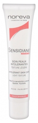 Noreva Sensidiane Soin Peaux Intolérantes Texture Légère 40 ml