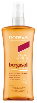 Noreva Bergasol Sublim Huile Solaire Satinée SPF30 150 ml