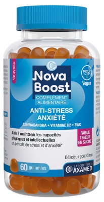 Nova Boost Anti-Stress Anxiété 60 Gummies