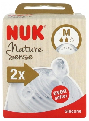 NUK Nature Sense 2 Tétines Silicone
