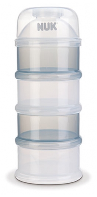 NUK Boîte Doseuse Pour la Poudre de Lait 4 Compartiments