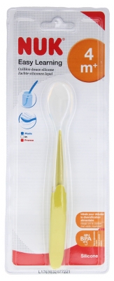 NUK Easy Learning Cuillère Douce Silicone 4 Mois et +