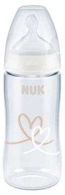 NUK First Choice + Biberon Temperature Control 300 ml 0-6 Mois