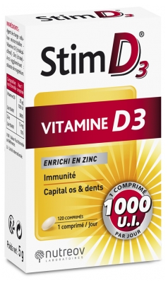 Nutreov Stim D3 120 Comprimés