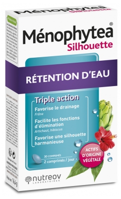Nutreov Ménophytea Silhouette Rétention d'Eau 30 Comprimés