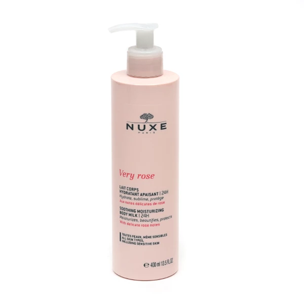 Very Rose Lait Corps Hydratant Apaisant Nuxe