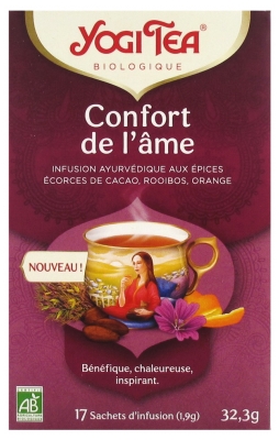 Yogi Tea Confort de l'Âme Bio 17 Sachets