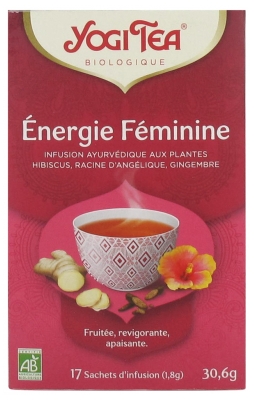 Yogi Tea Énergie Féminine Bio 17 Sachets
