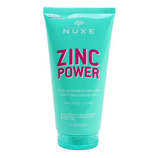 [844FgT00004w9if] Zinc Power Gelée Nettoyante Purifiante Nuxe 