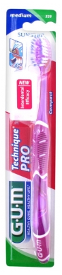 Technique Pro brosse à dents médium compact Gum