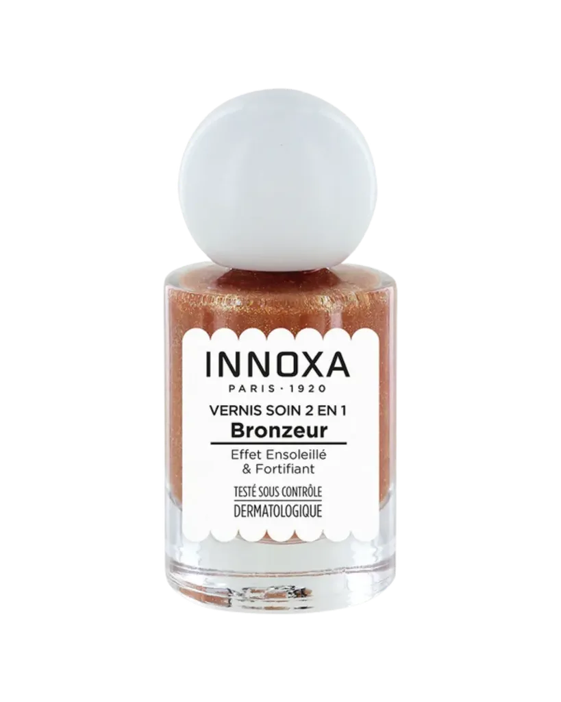 Vernis Soin 2en1 Bronzeur 10ml Innoxa