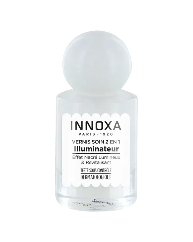 Vernis à Ongles Soin 2en1 Illuminateur 10ml Innoxa