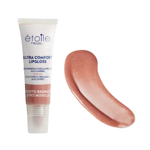 [NgRT011uyRT0030785] LipGloss Ultra Confort RougJ (Nude Perlé)