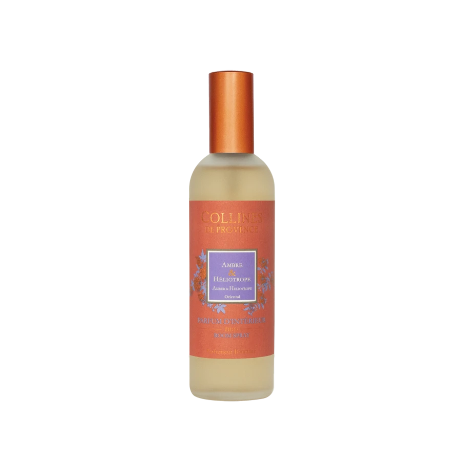 Parfum d'Intérieur Ambre & Héliotrope 100ml Collines de Provence