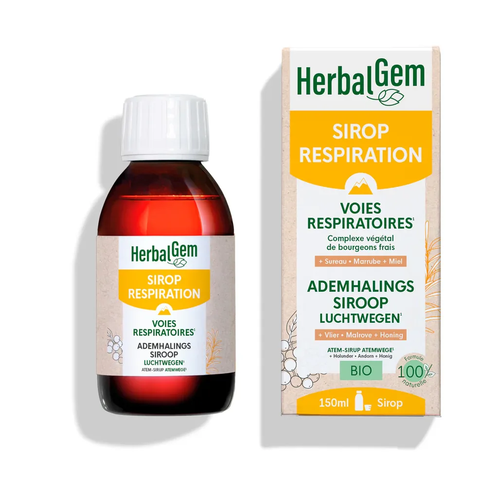 [NgRT011uyRT0030926] Sirop Respiration 150ml HerbalGem