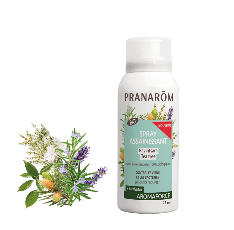 [NgRT011uyRT0030936] Spray Assainissant  Ravintsara tea tree  75 ml Pranarôm