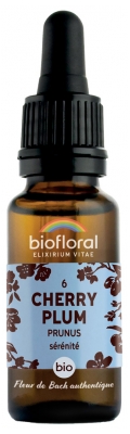 Biofloral Fleurs de Bach 06 Cherry Plum Bio 20 ml