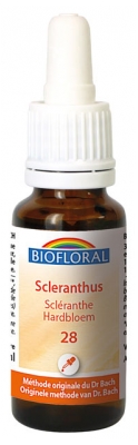Biofloral Fleurs de Bach 28 Scleranthus Bio 20 ml