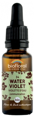 Biofloral Fleurs de Bach 34 Water Violet Bio 20 ml