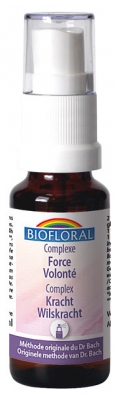 Biofloral Fleurs de Bach Complexe Force Volonté C3 Bio 20 ml