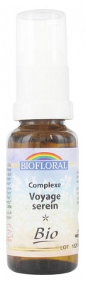 Biofloral Fleurs de Bach Complexe Voyage Serein C16 Bio 20 ml