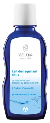 Weleda Lait Démaquillant Doux à l'Extrait d'Hamamélis 100 ml