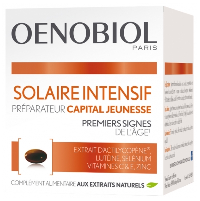 Oenobiol Solaire Intensif Préparateur Capital Jeunesse 30 Capsules