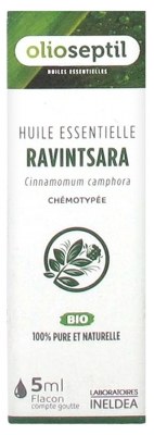 Olioseptil Huile Essentielle Ravintsara (Cinnamomum camphora) Bio 5 ml