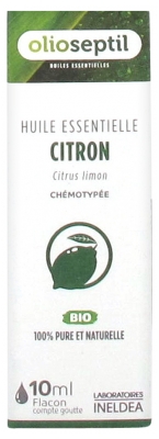 Olioseptil Huile Essentielle Citron (Citrus limon) Bio 10 ml
