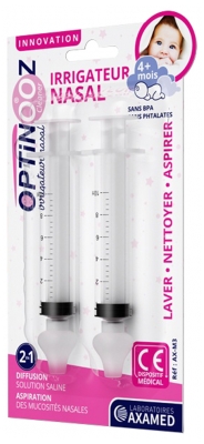 Optinooz Irrigateur Nasal 2 Seringues