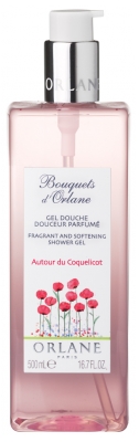 Orlane Bouquets d'Orlane Gel Douche Douceur Parfumé Coquelicot 500 ml