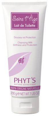 Phyt's Soins 1er Âge Lait de Toilette Bébé Bio 200 g
