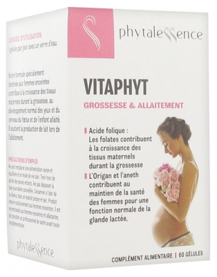Phytalessence Vitaphyt Grossesse & Allaitement 60 Gélules