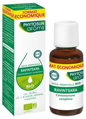 Phytosun Arôms Huile Essentielle Ravintsara (Cinnamomum camphora) Bio 30 ml