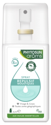 Phytosun Arôms Spray Répulsif Moustiques 75 ml