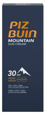 Piz Buin Mountain Crème Solaire SPF30 Haute Protection 50 ml
