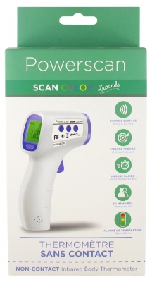 Powerscan Scan Color Thermomètre Sans Contact