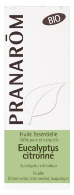 Pranarôm Huile Essentielle Eucalyptus Citronné (Eucalyptus citriodora) Bio 10 ml