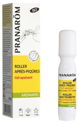 Pranarôm Aromapic Roller Après-Piqûres Gel Apaisant Bio 15 ml