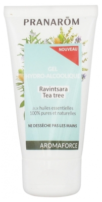 Pranarôm Aromaforce Gel Hydro-Alcoolique Ravintsara Tea Tree 50 ml