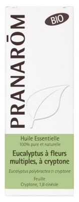 Pranarôm Huile Essentielle Eucalyptus à Fleurs Multiples à Cryptone (Eucalyptus polybractea ct criptone) Bio 10 ml