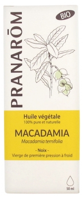 Pranarôm Huile Végétale Macadamia Bio 50 ml